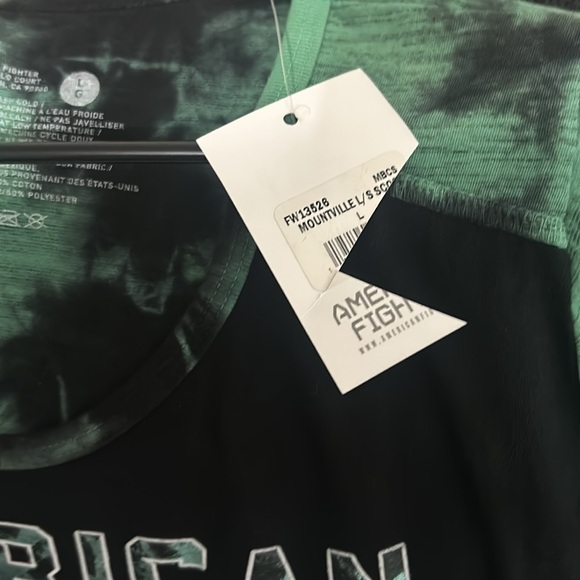 Womens long sleeve American fighter - Picture 2 of 2